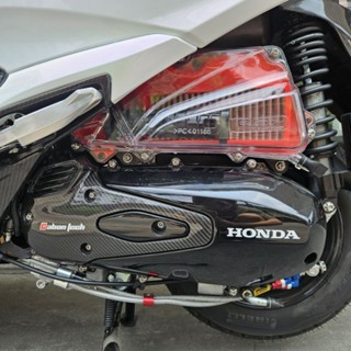 KNN ไส้กรองอากาศ+ฝาครอบกรองใส Honda lead 125 4V