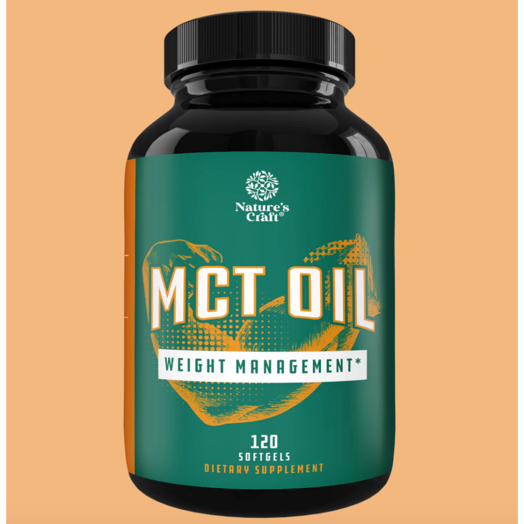 Natures Craft MCT Oil 120 Softgels