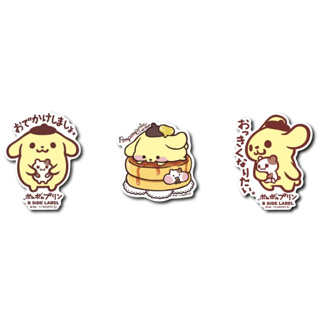 [ส่งตรงจากญี่ปุ่น] B - Side Label × Sanrio สติกเกอร์ปอมปอม Purin ญี่ปุ่น ใหม่