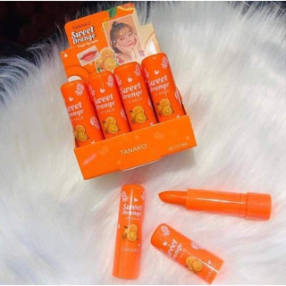 HT-068 TANAKO Sweet Orange Magic Lip Balm ทานาโกะ ลิปออเร้นจ์เมจิก ลิปมันเปลี่ยนสี ลิปมัน ลิปบาล์ม กลิ่นส้ม (12แท่ง)