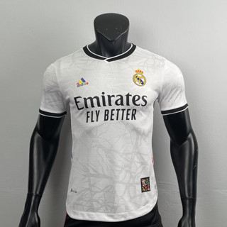 เสื้อฟุตบอล ทีม Real Madri เรอัลมาดริด เนื้อผ้าโพลีเอสเตอร์  กล้ารับประกันสินค้าทุกตัว เกรดPlayer