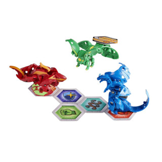 Bakugan Geogan Rising Starter Pack Fenneca Ultra, Dragonoid, Sharktar #บาคุกัน