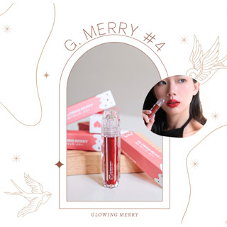 Glowing Merry Soft Matte Lipcream เบอร์ 4