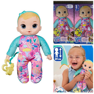 Baby Alive Soft ‘n Cute Doll, Blonde Hair, Soft First Baby Doll Toy, Kids 18 Months and Up