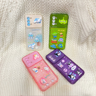เคสนิ่ม กระจกตั้งได้ ลายการ์ตูนนูน สำหรับรุ่นวีโว้ Y12S Y12 Y15 Y17  Y20 Y20A