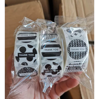 A-2xx สติกเกอร์ Thank You 1 นิ้ว 500 ดวง