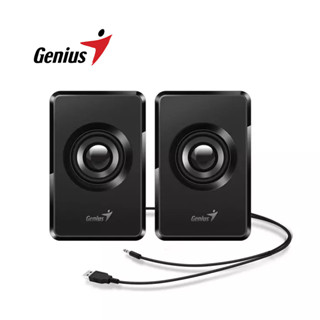 Genius SP-U125 2.0 Speaker black ลำโพงตั้งโต๊ะ USB 2.0 รับประกัน 1 ปี