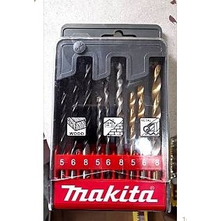 MAKITA ชุดดอกสว่าน รุ่น D-9PC-M-SET พร้อมส่งโดยตัวแทนจำหน่าย