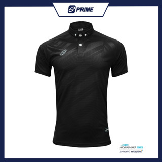 EGO PRIME เสื้อโปโล PM219 เสื้อโปโล สีดำ เสื้อโปโล แอนตี้แบคทีเรีย