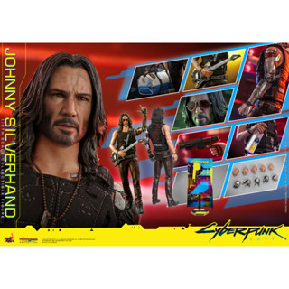 Hot Toys VGM47 Johnny Silverhand Collectible Figure Cyberpunk 2077 1/6 โมเดล ฟิกเกอร์ ของสะสม