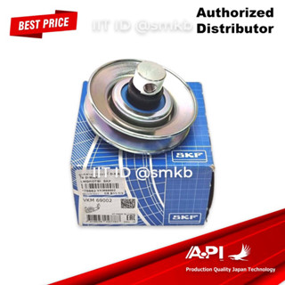 SKF VKM 69002 ลูกรอกสายพาน ISUZU DMAX D-max Tensioner Pulley, V-belt Diameter: 76.7 mm 8-97377-328-0