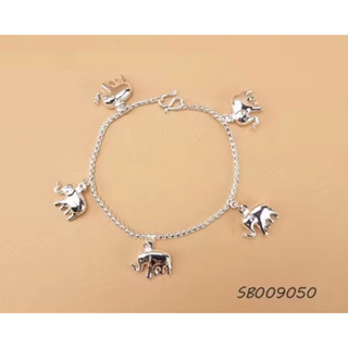 สร้อยข้อมือตุ้งติ้ง ช้างห้อย sb009050 กำไล สร้อยข้อมือ
