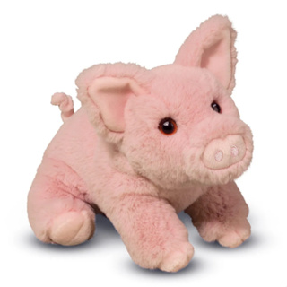 Douglas PINKIE PINK PIG SOFT ตุ๊กตาหมูสีชมพู พิ้งกี้