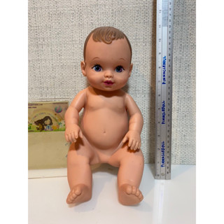 ตุ๊กตากระเป๋าน้ำร้อน Lauer toys 90s vintage doll ของแท้ สภาพ97%