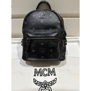 เป้สีดำmcm size s หนัง