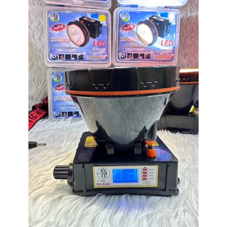 ไฟฉายคาดหัว ตราช้าง RH -5206 มีหน้าจอบอก ชั่วโมงการทำงาน ไฟled 2000วัตต์ แสงสว่างไกล 2000 เมตร ลุยฝนได้ ไม่ดำน้ำ