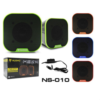 Nubwo Ns-010 Mini Luminous Speaker ลำโพงคอมพิวเตอร์โน้ตบุ๊ค(พร้อมส่ง)