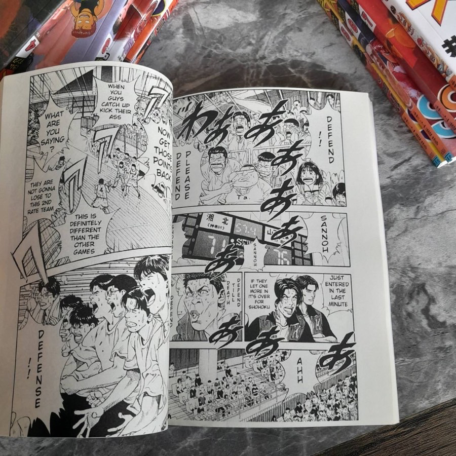 หนังสือการ์ตูน Slam Dunk ภาษาอังกฤษ ชุด 31 เล่ม สลัมดังค์ รูปที่ 7