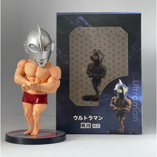 อุลตร้าแมน ชายงาม โชว์กล้าม เบ่งกล้าม Ultraman Bodybuilding LED PVC Figure 15 cm