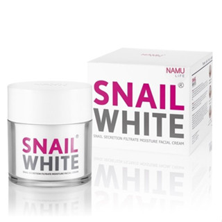 NAMU LIFE SNAILWHITE นามุ ไลฟ์ สเนลไวท์ มอยส์เจอร์ เฟเชียล ครีม 50มล.