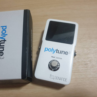 TC Electronic Polytune 3 สินค้ามือสอง ใช้งานปกติ สภาพ 90% มีกล่อง