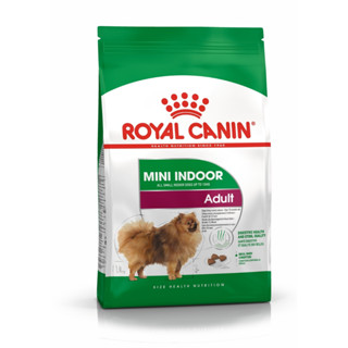 (1.5kg) Royal Canin mini Indoor Adult รอยัลคานิน อาหารสุนัขพันธุ์เล็กเลี้ยงภายในบ้าน