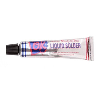 OK ตะกั่วหลอด Liquid Solder แบบเหลวไม่ต้องใช้ความร้อน ขนาด21กรัม บัดกรีโลหะ สังกะสี รอยรั่ว ท่อน้ำประปา