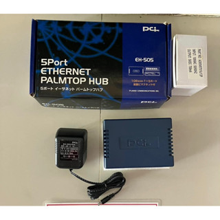 5 Port Ethernet Palmtop Hub : PCi  สินค้าแท้จากญี่ปุ่น