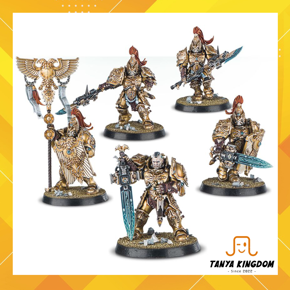 Warhammer 40k - Custodian Guard Squad (5x) Adeptus Custodes Shield-Captain Vexilus Praetor - multi-p