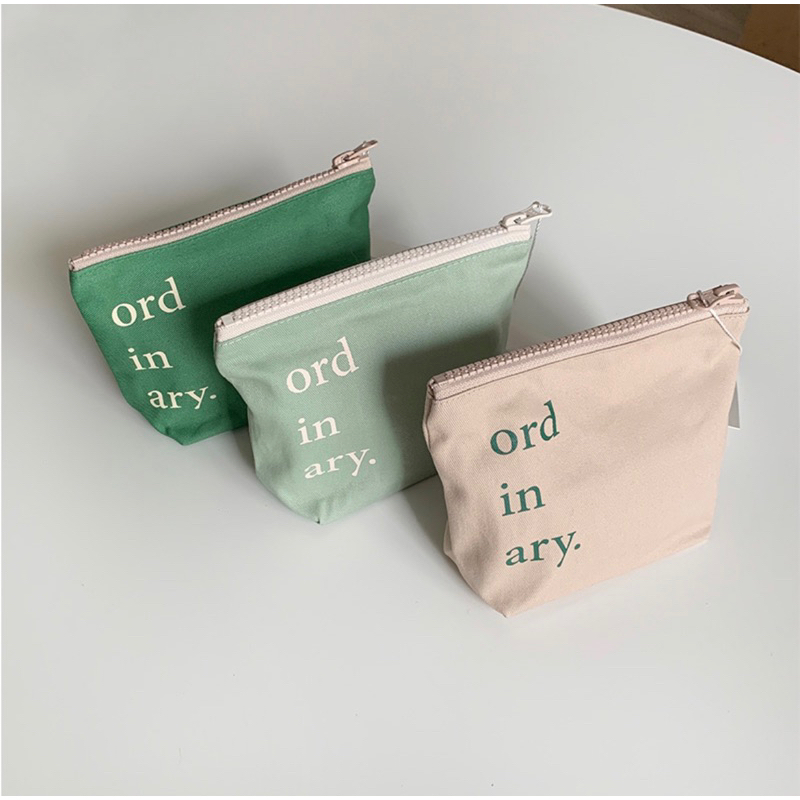 [ พร้อมส่ง !! 🇰🇷 ] second morning ≋ ordinary pouch