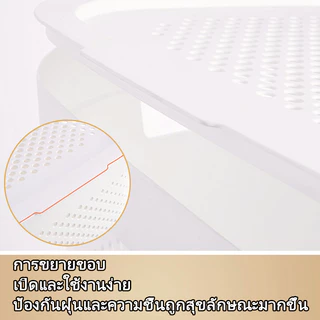 🎗️ส่งจากกทม🎗️ตะกร้าผ้ามีฝาปิด ตะกร้าอเนกประสงค์ ตะกร้าผ้าพลาสติก จัดเก็บเสื้อผ้า เกาหลีความจุสูง ระบายอากาศได้ basket