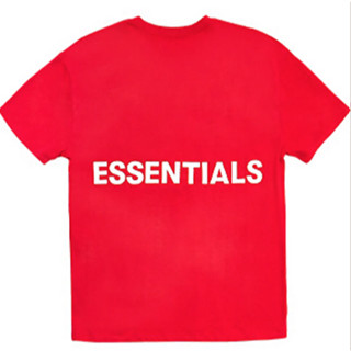 FEAR OF GOD ESSENTIALS BOXY GRAPHIC TEE [RED]