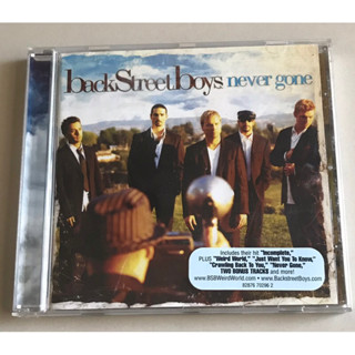 ซีดีเพลง ของแท้ ลิขสิทธิ์ มือ 2 สภาพดี...ราคา 250 บาท “Backstreet Boys” อัลบั้ม "Never Gone"แผ่นMade in EU*