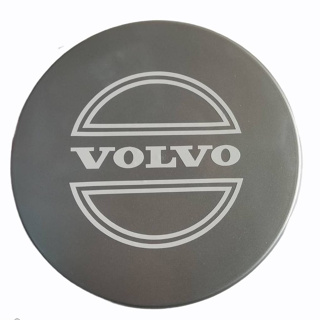 ฝาครอบดุมล้อสีบรอซ์ Volvo 940 ของใหม่ สติกเกอร์ขาว รุ่นขาสั้น  1 ฝาฝาครอบล้อ ดุม ดุมรถ ดุมล้อ ดุมแม็ก ฝาล้อ ฝาแม็ก