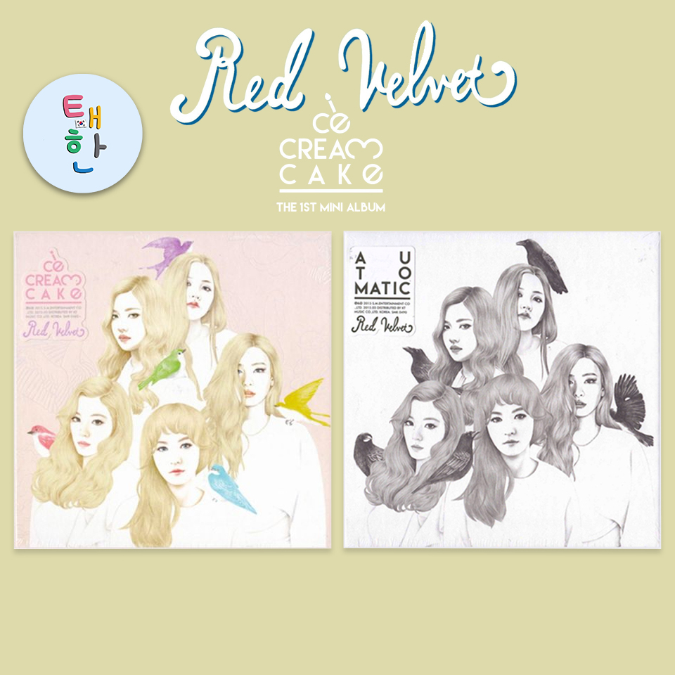 พร้อมส่ง [RED VELVET] อัลบั้ม ICE CREAM CAKE (AUTOMATIC VER./ ICE CREAM CAKE VER. )