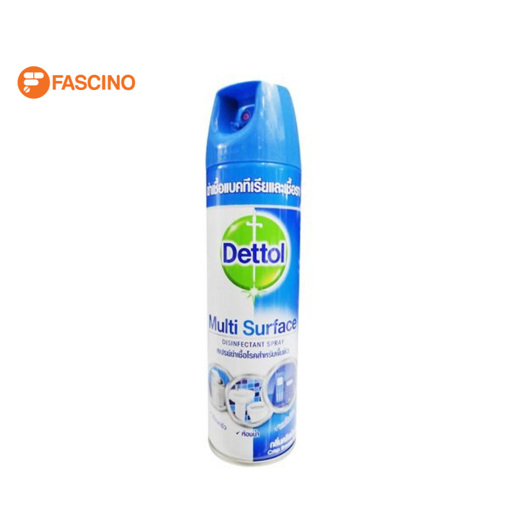 Dettol Disinfectant Spray Crisp Breeze เดทตอล สเปรย์ฆ่าเชื้อ กลิ่นคริสป์บรีซ 225 มล.