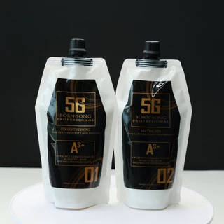น้ำยายืดผมสูตรผมอ่อนแอพิเศษ เนื้อเจล BORN - SONG 5G สำหรับผมเสียอ่อนแอ ผมทำสี ถนอมผม ยืดผมซ๊อต