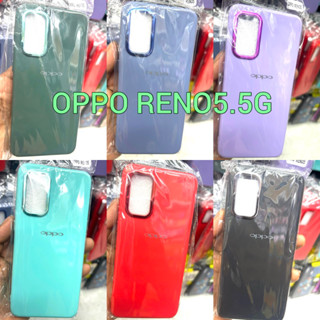 CASEเคสOPPO RENO5.5g TPU ผ้ากำมะหยี