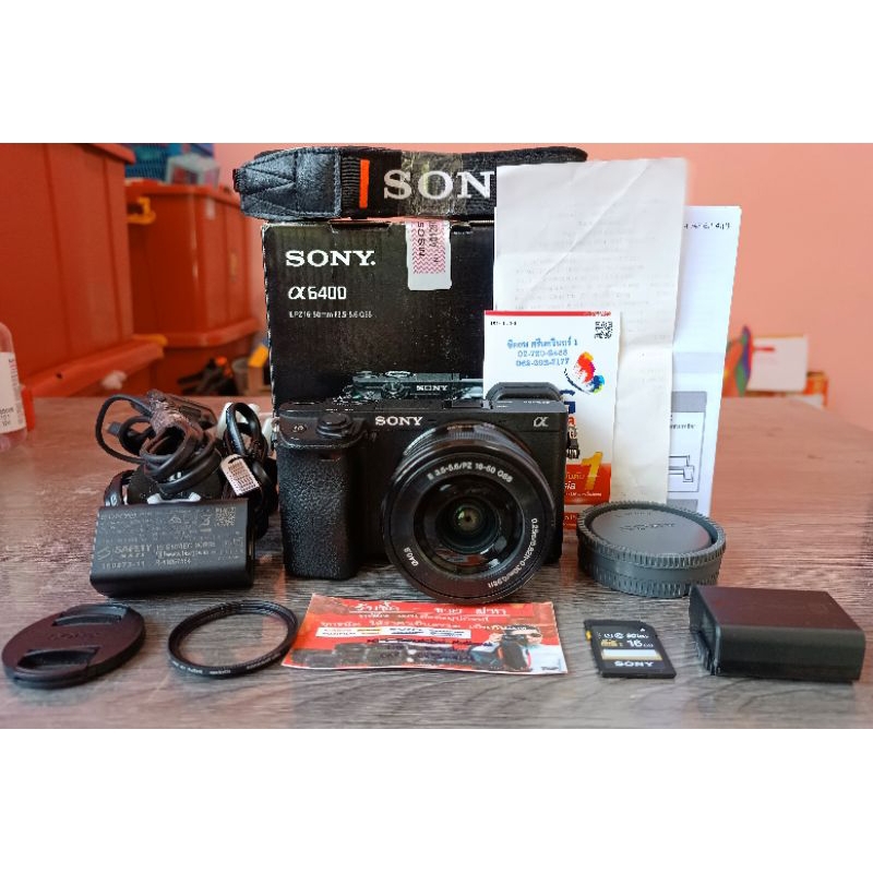 กล้อง Sony A6400+16-50 OSS กล้องมือสอง เลนส์มือสอง