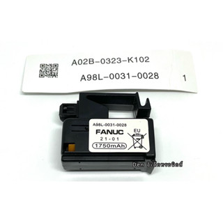 A98l-0031-0028 แบตเตอรี่ FANUC ของแท้!! A98l พร้อมส่ง ออกบิลได้