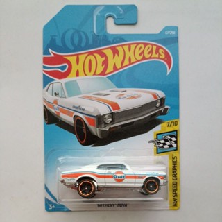 Hotwheels​ 68 Chevy​ NOVA GULF​