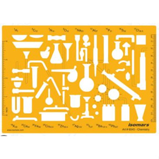 N isomars แผ่นเพลท CHEMISTRY ISM-6045 8904313910006 Template Chemistry เคมี