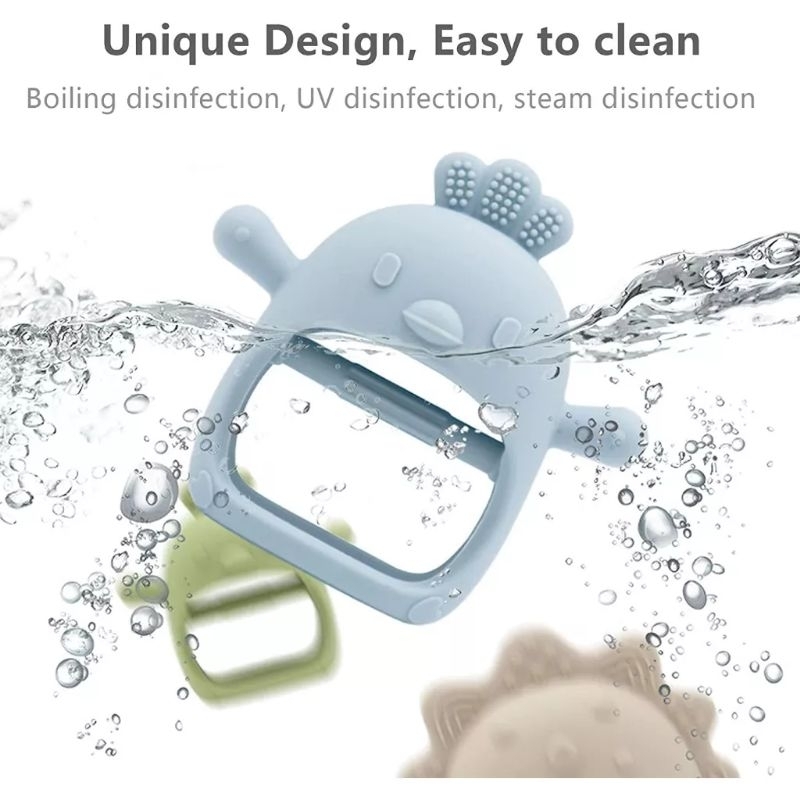 ซิลิโคนยางกัดใส่ข้อมือ สำหรับเด็กอายุ 0-6, 6-18 เดือน - รูปที่ 7