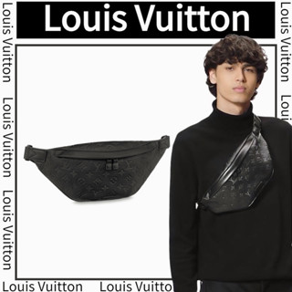 🎈หลุยส์ วิตตอง LOUIS VUITTON   DISCOVERY กระเป๋าคาดเอว/กระเป๋าทรงกรวย/รูปแบบล่าสุด/การจัดซื้อแบบยุโรป/สไตล์ล่าสุด/สไตล์ผ