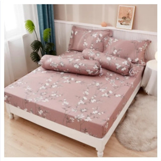 PRIM Dahlia cotton print Bed-set King size ขนาด 6 ฟุต ชุดผ้าปูที่นอนคอตตอน คุณภาพสูง cotton 100%