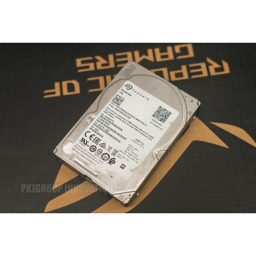 Harddisk 4 TB มือสอง Seagate Barracuda ขนาด2.5 รอบไม่ตก ไม่แบด แต่ติดสี