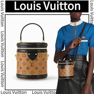 🎈หลุยส์ วิตตอง LOUIS VUITTON CANNES กระเป๋าโท้ท/กระเป๋าเครื่องสำอาง/สไตล์คลาสสิค