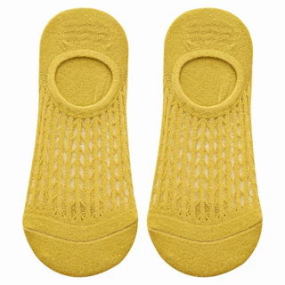 ถุงเท้าข้อเว้า ลายตาข่าย ( ระบายอากาศได้ดี ไม่อับชื้น เท้าไม่เหม็น ) Size 35-39 มีหลายสี พร้อมส่ง