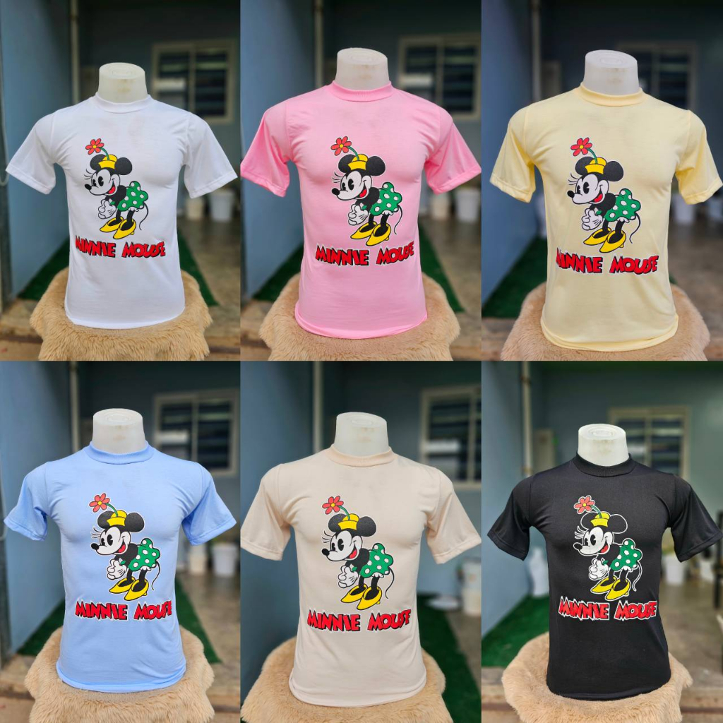 เสื้อผ้าบางคอฟิต/เสื้อวินเทจ/มิคฟอริด้าพื้นบาง