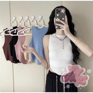 พร้อมส่ง⭐️เสื้อแขนกุด เสื้อกล้าม เสื้อครอป เสื้อผ้าแฟชั่นผู้หญิง